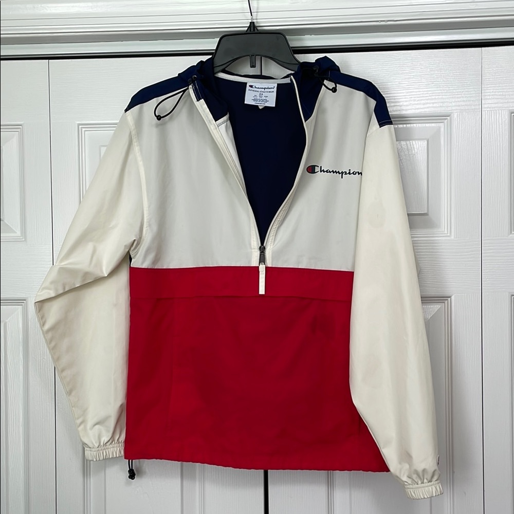 Champion Tri-Color Half-Zip Jacket